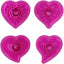 Jem Fantasy heart cutters set of 4 great for cupcakes