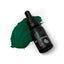 A bottle of Sprinks gel food coloring in a dropper bottle with a green tinted background.