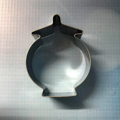 Sugar bowl lidded jar cookie cutter