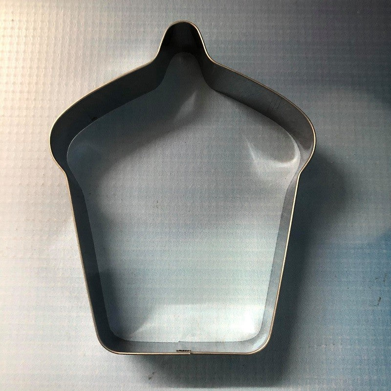 Cupcake shape Large cookie cutter