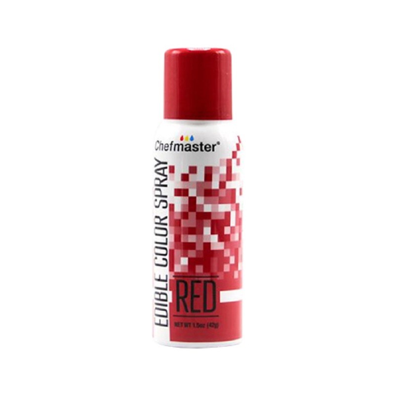 Chefmaster edible colour spray for icing Red (North Island Urban Delivery ONLY)