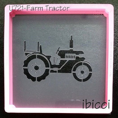 Farm Tractor stencil by ibicci 3 3/4 inch