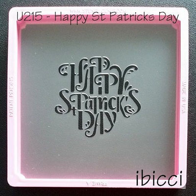 Happy St Patricks Day stencil by ibicci