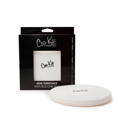 MINI TURNTABLE WITH SILICONE MAT BY COO KIE