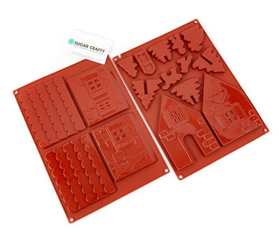 GINGERBREAD HOUSE Small SILICONE CHOCOLATE MOULD