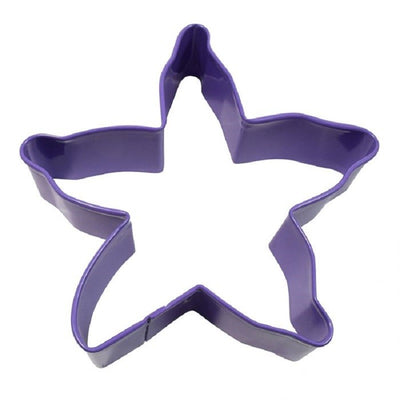 Starfish purple metal cookie cutter