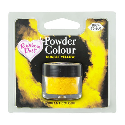Yellow Sunset Powder colour Dusting powder