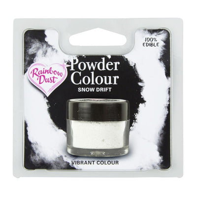 White Snow Drift Powder colour dusting powder