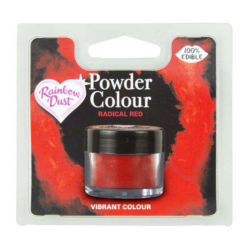 Red Radical Powder colour Dusting Powder