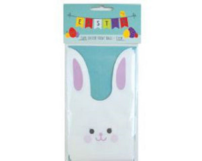 Easter Bunny Rabbit with ears treat bags pack of 10