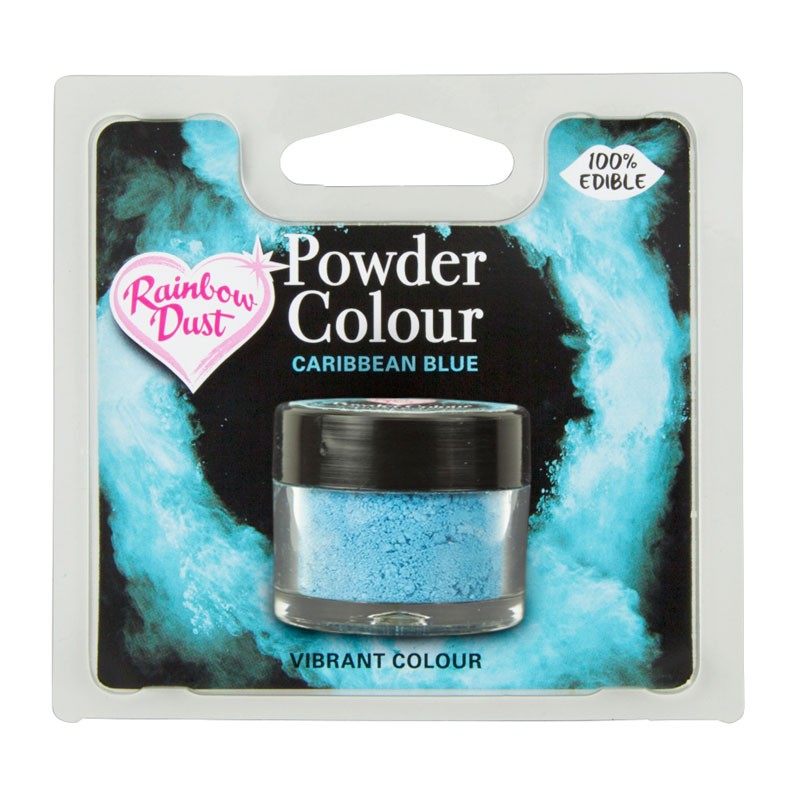 Blue Caribbean blue Powder colour Dusting Powder