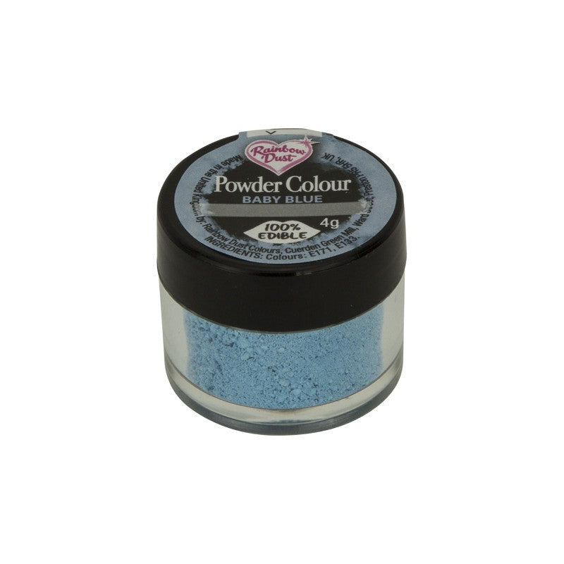 Blue Powder Pack SPECIAL BB 31/12/24 Blue Baby Blue Powder colour dusting powder - Kiwicakes