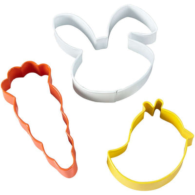Easter cookie cutter set of 3 carrot bunny