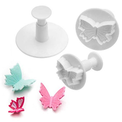 Butterfly plunger cutter set of 3 Style no2