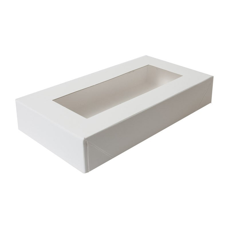 White window Box for cookies Medium Rectangle SOLD SINGLY