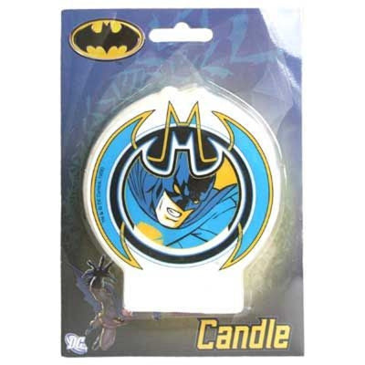 Batman flat candle
