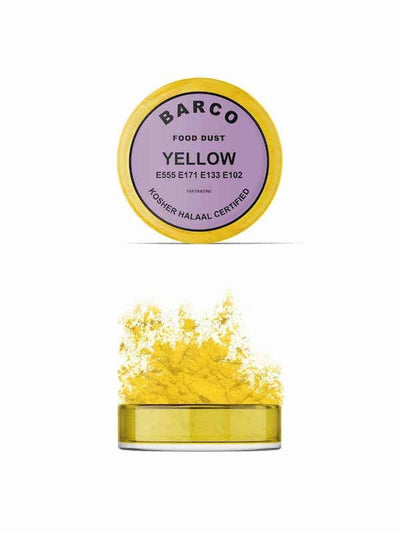 Barco Lilac Label pearl lustre dust powder Yellow