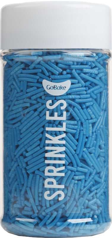 Blue Hail Jimmies sprinkles by Gobake