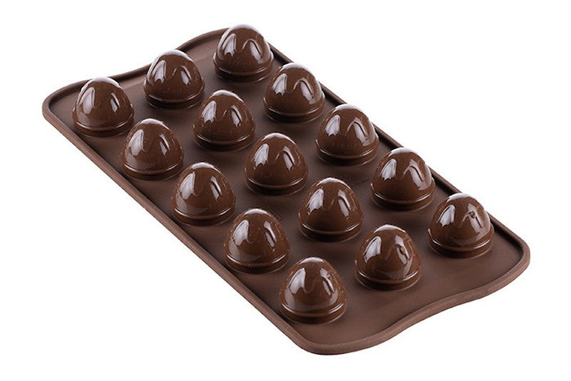 Choc drop silicone chocolate mould by Silikomart