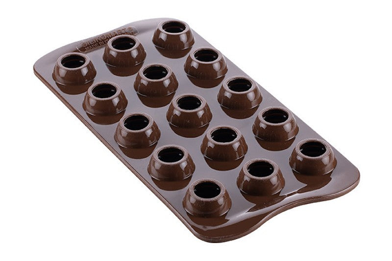 Choc drop silicone chocolate mould by Silikomart