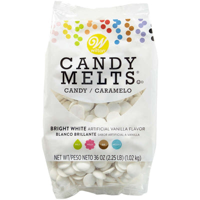 Candy melts Bright WHITE LARGE 1.02kg (like chocolate for melting and moulding)