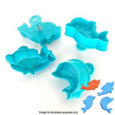 Dolphin set of 4 plunger cutters