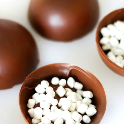 Sphere chocolate mould 90mm diameter