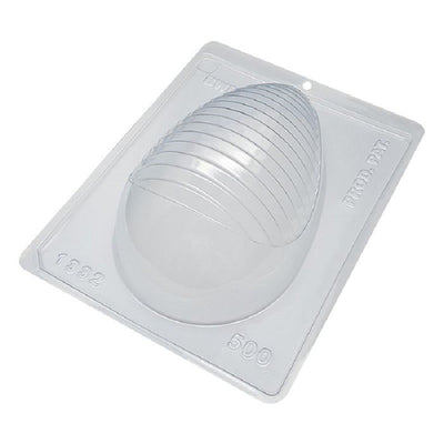 Striped Easter Egg chocolate mould 500g size