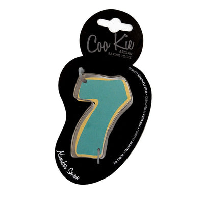 Coo Kie NUMBER 7 Seven Cookie Cutter