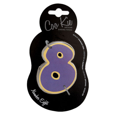 Coo Kie NUMBER 8 Eight Cookie Cutter