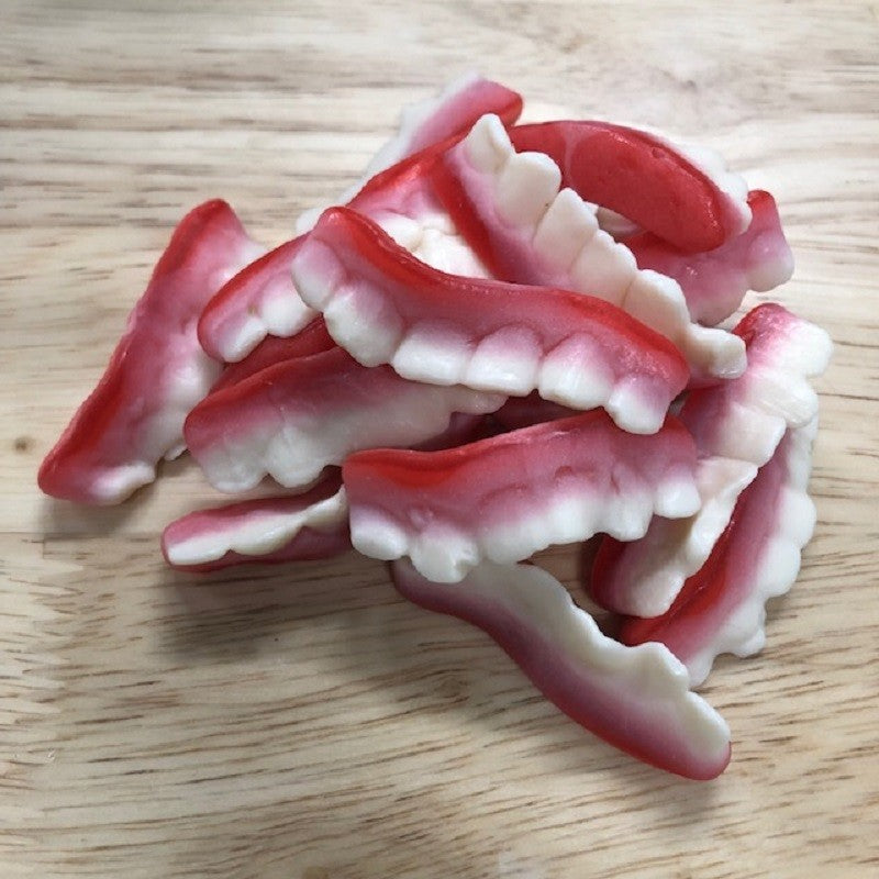 Tooth Pin Candy Teeth Gummy Candy lollies - Kiwicakes