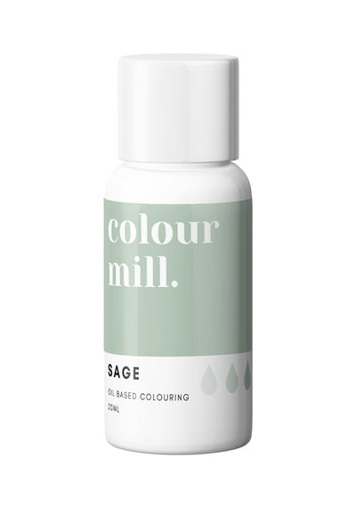 sage oil based colouring