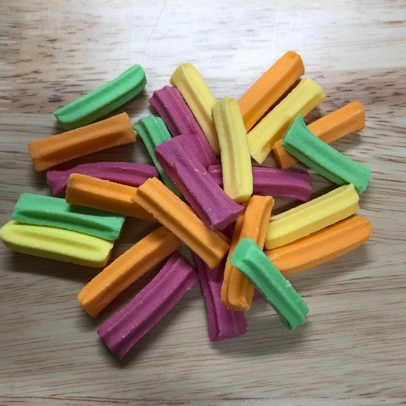 Rainbow Fruit Sticks candy lollies
