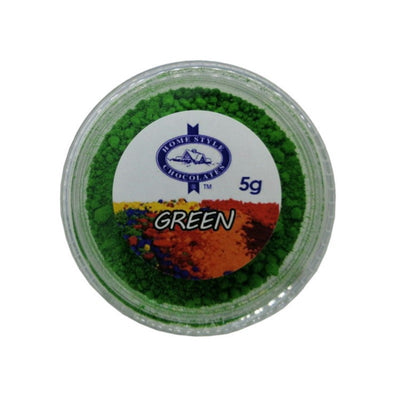 Chocolate candy colouring powder GREEN