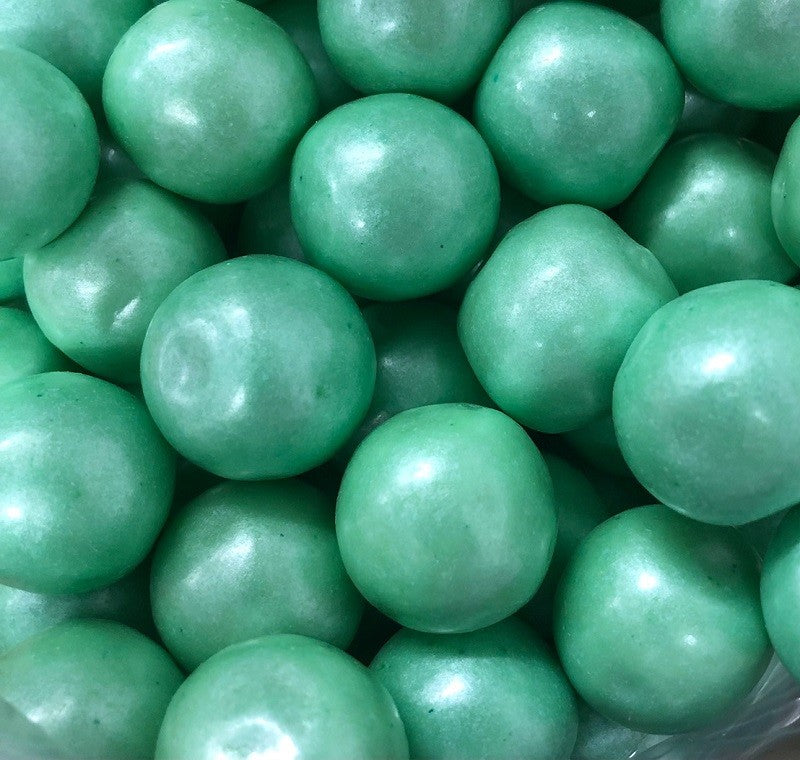 Giant turquoise shimmer gumballs (great for drip cakes) pack 10