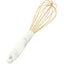 Gold Balloon Whisk with Marble Handle