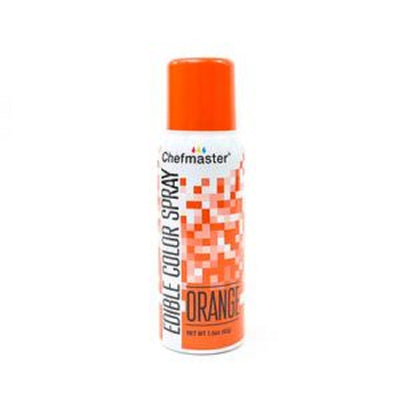 Chefmaster edible colour spray for icing Orange (North Island Urban Delivery ONLY)