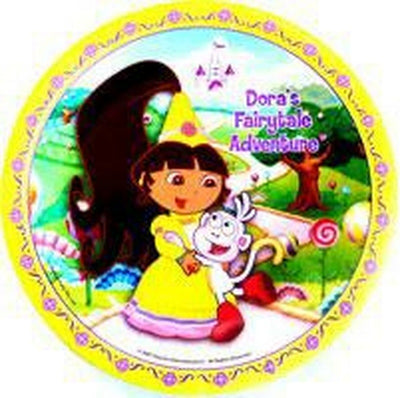 Dora the explorer party plates 7 inch (8)