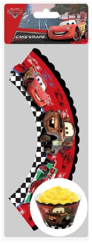 Cupcake wrappers Disney Cars (12)
