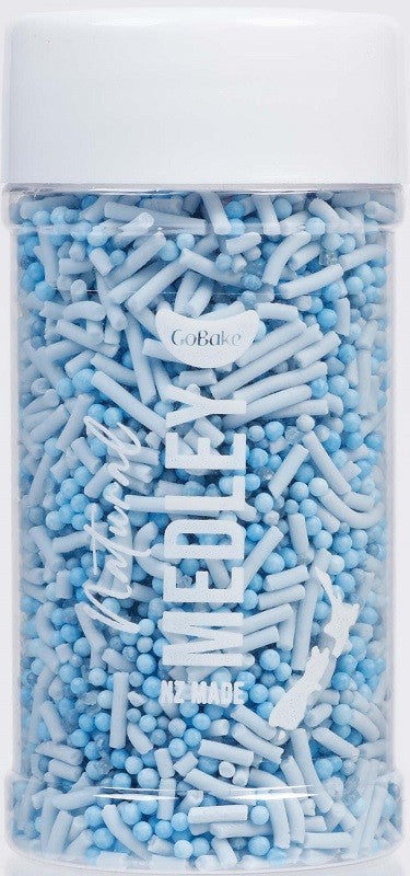 Gobake natural colours sprinkle medley Blue 85g