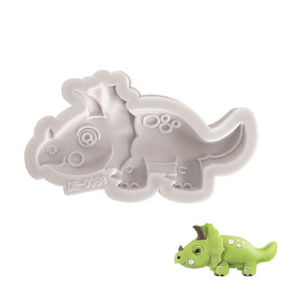 Triceratops Dinosaur silicone mould