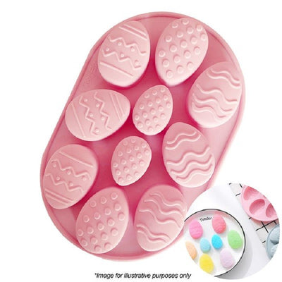 Easter Eggs patterned silicone mould
