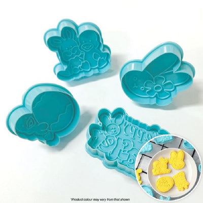 Happy Easter Plunger cutter set of 4