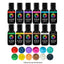 Vivid 12 pack gel paste food colouring 21g bottles 