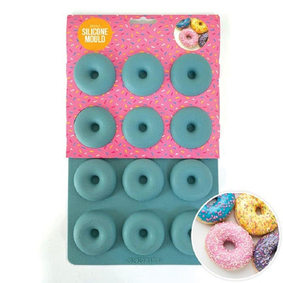 Donut 12 cavity silicone mould