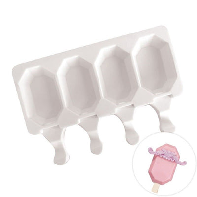 Ice cream Popsicle silicone mould Octagonal