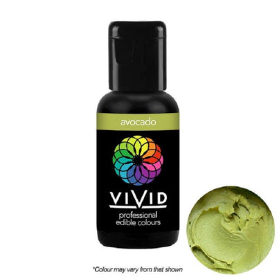 Vivid Gel paste food colouring Avocado Green