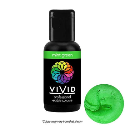 Vivid Gel paste food colouring Mint Green