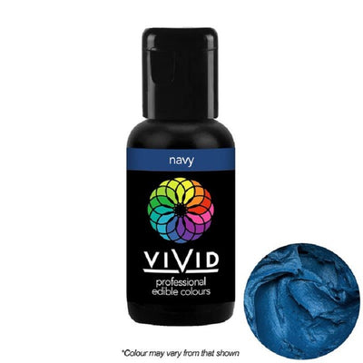 Vivid Gel paste food colouring Navy Blue