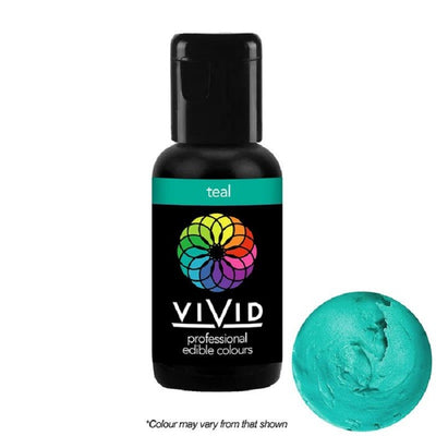 Vivid Gel paste food colouring Teal